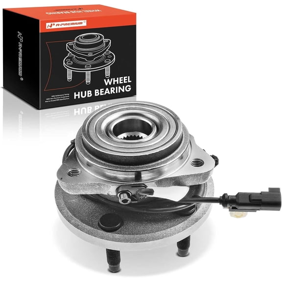 A-Premium Front Wheel Bearing Hub Assembly Compatible with Ford Ranger 2009 2010 2011 Mazda B4000 2003-2010 4WD w/ABS 5-Lug