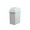 White, variant on 14L Press-Top Plastic Trash Can, Torqee Waste Bin With Hinged Lid, Large Capacity Garbage Container, for Home Kitchen, Bathroom and Living Room, Black