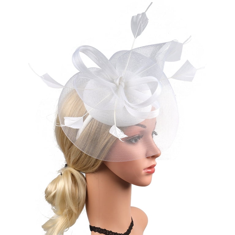 Fascinators Hats for Women Tea Party Kentucky Hat Derby  display picture 3