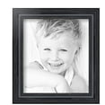 thumbnail image 2 of ArtToFrames 8" x 9" Galleria Noir Picture Frame, 8x9 inch Black MDF Poster Frame (WOM-4083), 4 Pack, 2 of 7