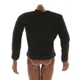 thumbnail image 4 of Camiseta y Pantalones 1/6 para Cuerpo de Acción Masculina 12 Pulgadas Sunnimix Negro Azul, 4 of 8