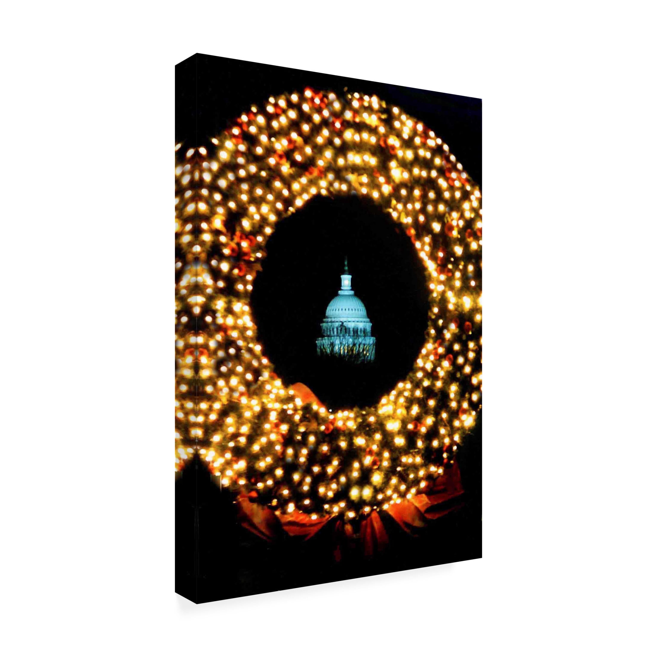 Canvas Wall Art - DANE 'Washington DC 4' Wall Art for Living Room, Bedroom, or Office Décor by Trademark Fine Art - 22 x 32 Inches