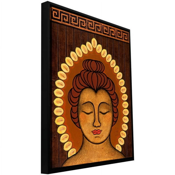 Gloria Rothrock "Radiant Peace" Floater-Framed Gallery-Wrapped Canvas