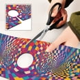 thumbnail image 6 of Yayeee Faucet Mat for Kitchen Sink 30" Diatomite Long Splash Guard Pad, Colorful Wavy Plaid, 6 of 7