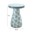 thumbnail image 6 of Halio Blue Floral Shell Side Table, 6 of 6