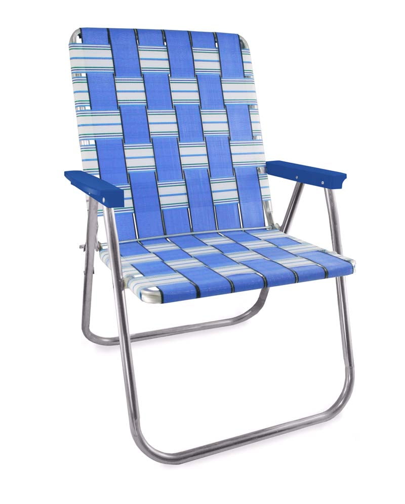Lawn Chair USA American Made Folding Lightweight Aluminum Webbing 