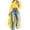 Yellow, variant on ZHOUCHANKIDS Women's Lace Top Short Front and Long Back Elegant Shirt Long Sleeve Asymmetrical High Low Dress Cover-Up White S