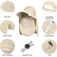 thumbnail image 3 of Sombreros de visera para mujer, sombrero de verano de ala ancha, sombreros de golf para mujer UV 50, gorra de sol plegable y plegable... Adepaton LRWJ320-4, 3 of 6