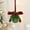 Green, variant on YIKA Christmas Decorations Christmas Tree Bells Ornaments Red Velvet Bowknots Wrought Iron Bells Festive Ambiance Decoration Christmas Decorations Indoor Gold