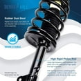 thumbnail image 3 of Detroit Axle Front Struts + Inner & Outer Tie Rods + Lower Ball Joints + Sway Bar Links Replacement for 2002 - 2006 Nissan Sentra ( 1.8L Models ONLY; Excludes SE-R & SE-R SPEC V Models ) - 10pc Set, 3 of 6