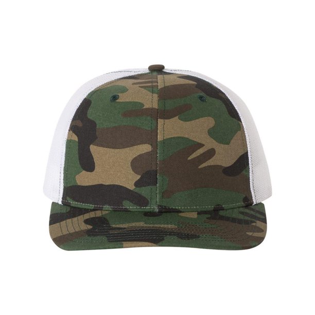 Gorra R RICHARDSON Snapback Ajustable Camuflaje Militar Blanco