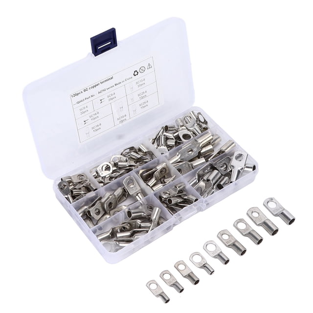 SC Connector, Copper T2 Tinned Universal Battery Crimp Terminals For Marine For Automotive