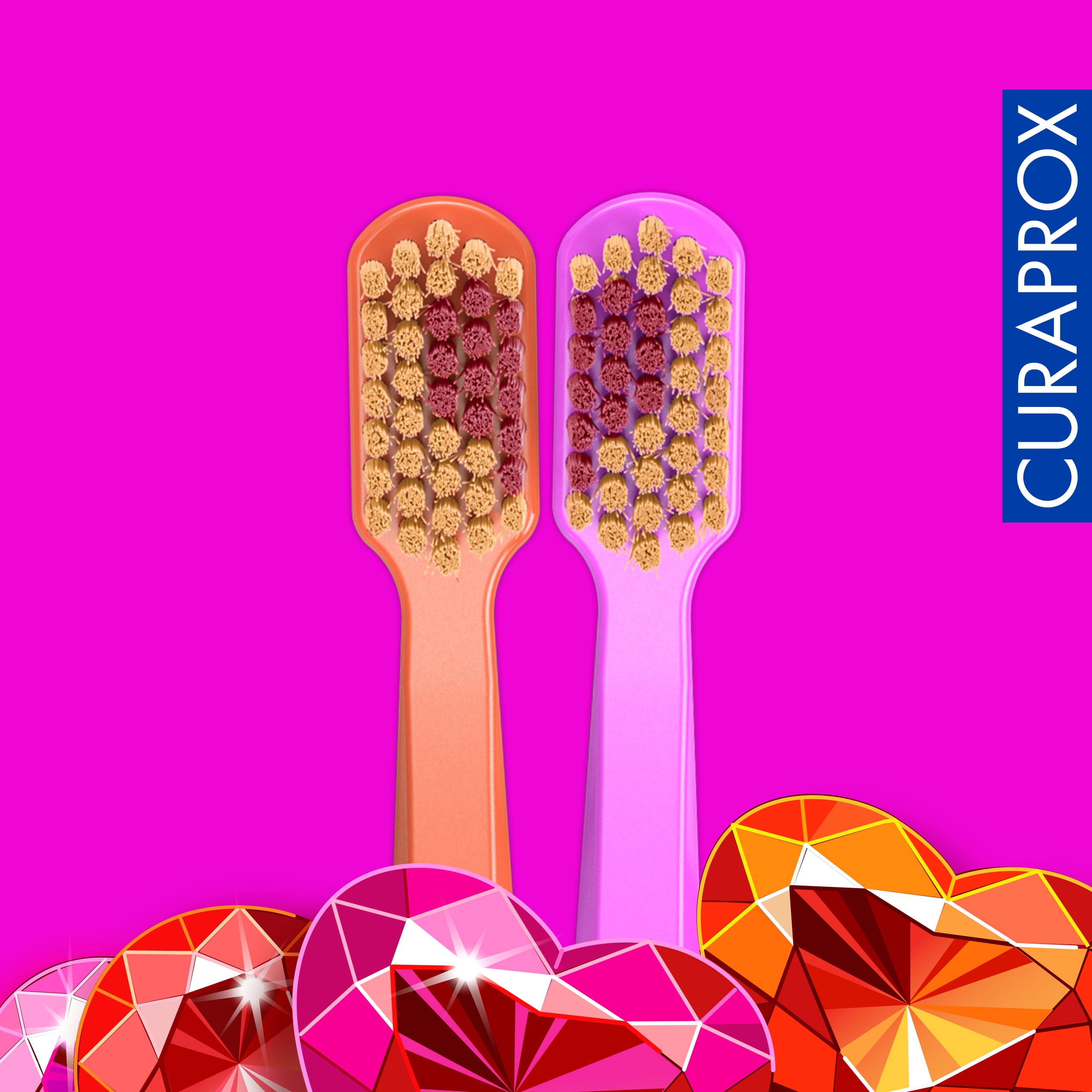 CS 5460 Love Edition 2026, 2 pcs, Ultra Soft & Gentle Toothbrush