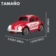 thumbnail image 2 of Carro De Juguete Control Remoto Escala 1:64 Vocho Escarabajo Color Rojo., 2 of 5