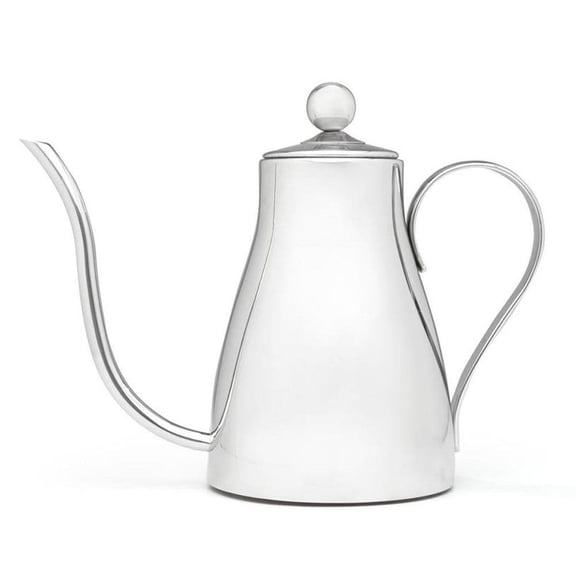 Bredemeijer Leopold Vienna 1.3 Quart Gooseneck Water Kettle | Polished Stainless Steel