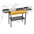 thumbnail image 2 of Asador de Carbón Portátil Acero Inoxidable Parrilla BBQ Portátil Plegable, 2 of 7