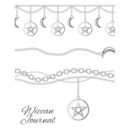 Wiccan Journal: Wicca Spells of Shadows Journaling Book for Casters, Mages, Black Magic Practitioners & Secret Witches - Grimoire Ritual Record Tracker & Notebook To Write In Ingredients like Healing