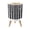 Color 4, variant on Small Trash Can with Lid Seamless black stripes white abstract hand 1.8 Gallon Dog Proof Trash Can Round Garbage Can Waste Bin Wastebasket for Bathroom Bedroom Living Room