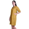 thumbnail image 3 of Moomaya Maternity Summer Clothe Printed Womens Nightgowns Cotton Sleepwear-S-XXL, 3 of 6