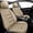 017 Beige 5 Seats, variant on DIKSOAKR Car Seat Covers Front Seats Fit for Toyota RAV4 2013-2018 Waterproof Leather Seat Covers Comfort Car Seat Protector with Lumbar Support Black,Front Set(2 Seats)