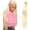 Blonde, variant on Aorsher Unprocessed Human Hair Bundles Black Straight Bundles Human Hair 12Inch 1 Bundle Double Weft Weave Bundles for Women