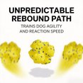 thumbnail image 3 of Pet Toys - Dog Agility Training Ball - Molecular Ball - -resistant And Chewing Ball For Relieving Boredom - ETPU Pet Ball,Pet Enrichment Toys,Gifts for Pets and Pet Lovers(Sky Blue), 3 of 6