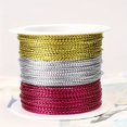 thumbnail image 1 of KEINXS 66ft Metallic Tinsel Rope - Vibrant Colors for DIY Crafts  Gift Wrapping  Jewelry Making & Christmas Decorations - Polyester - For Crafters  DIY Enthusiasts & Holiday Decorators -, 1 of 7