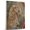 Afghan Hound, variant on Plott Hound Dog Stretched Canvas Size 8x12 – Harp Theme Dog Art for Wall, Plott Hound Dog Playing Harp Wall Art, Dog Lover Canvas Decor