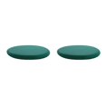 thumbnail image 1 of Maytalsory Coussin de Chaise Ron pour une Relaxation Optimale Coussin Rond Doux et Confortable Noir Vert 40X40cm 2Set, 1 of 6
