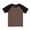 Black, variant on KAUOD Short Sleeve T Shirts for Boys Girls 𝗖olor Block Raglan Sleeve Loose Fit Tops Summer Basic Casual Pullover Tees