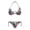 American Flag Skull Print, variant on Ladies Gothic Skull Print Two Piece Bikini Set Swimsuit Lightweight Triangle Halter Bathing Suit Swimwear for Women