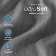 thumbnail image 3 of Bare Home Down Alternative Comforter Set - 3-Pieces - All Seasons - Oversized Queen, Heather Gray, 3 of 8