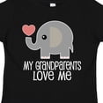 thumbnail image 4 of Inktastic My Grandparents Love Me Baby Clothes Boys or Girls Toddler T-Shirt, 4 of 5