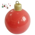 thumbnail image 3 of Bola inflable navideña de 60 cm, bolas decorativas de PVC para árbol de Navidad, bola colgante grande, adornos para patio y fiesta de Año Nuevo, 3 of 5