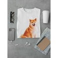 thumbnail image 3 of Sitting Shiba Inu Tee Men's -Image by Shutterstock, 3 of 4