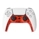 thumbnail image 4 of Sywqhk Cubierta de tira de decoración de controlador de juego para PS5 Gamepad Trim Shell (naranja claro), 4 of 9