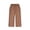 05 Camel, variant on Titcea Capri Pants for Women Cotton Linen Drawstring Elastic High Waisted Wide Leg Casual Pants with Pockets Breathable Beach Vacation Capris 2026