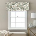 thumbnail image 3 of Vintage Magnolia Valance Curtain White Blooming Flower Oil Painting Style Window Valances Rod Pocket Short Curtains Window Treatments for Kitchen Bedroom Bathroom Laundry 42" x 12", 3 of 9