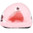 thumbnail image 2 of Cartoon Color Small Animal Warm House With Heat Preservation, Flannelette And Sponge, Machine Washable For Various Pets Sleeping Bed, 2 of 8