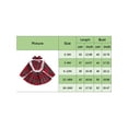 thumbnail image 5 of Bslissey Baby Girls Christmas Romper Dress Lace Trim Crew Neck Long Sleeve Plaid Skirt Hem Jumpsuit with Headband Infant Toddler Casual Cute Clothes 0-24 Months, 5 of 9