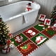 thumbnail image 5 of pstuiky Alfombras navideñas, tapetes navideños, tapetes decorativos navideños para sala, dormitorio, cocina y baño., 5 of 6