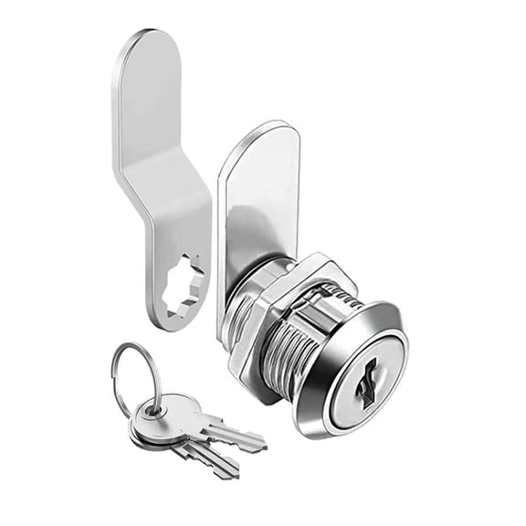Truck Tool Lock with Keys, 5/8 inch Toolbox Lock, Cabinet, Desk Drawers Cam Lock