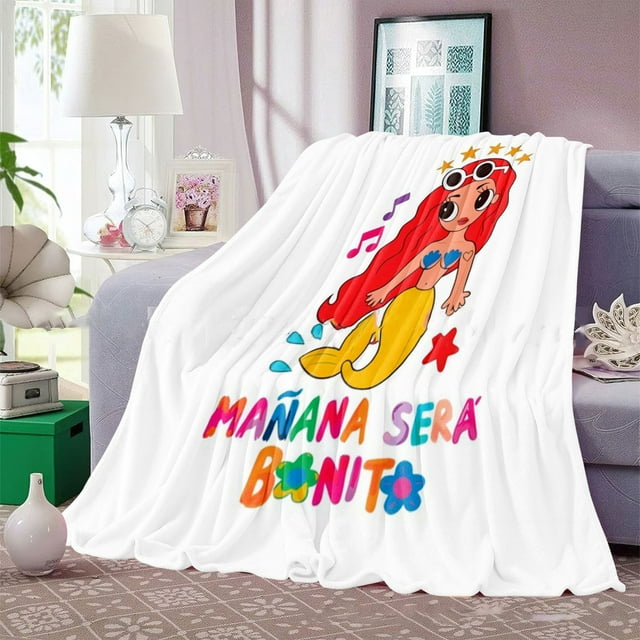 Mañana Será Bonito Manana Flannel Blanket Printed Nap Blanket Plush Cover Blanket