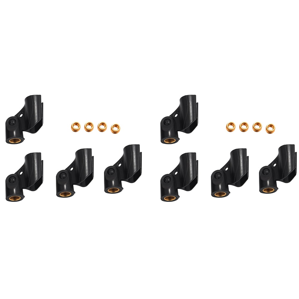 Universal Microphone Clip Holder with 5/8 Inch Male to 3/8 Inch Female