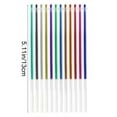 thumbnail image 3 of Color Pen Refill, Multicolor Ink Core, 12 Pcs 0.5ml Smooth Writing Replacement Set, Durable Plastic Tips, 13cm Length, Ideal for Drawing and Graffiti Painting, Long-Lasting Ink Capacity, 3 of 8