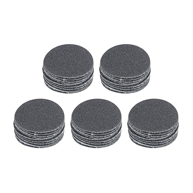 Unique Bargains 1-Inch Hook and Loop Sanding Disc Wet / Dry Silicon Carbide 180grits 50pcs