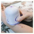 thumbnail image 3 of Wireless Bluetooth Handheld Printer For Mobile Phone Color Tattoo Portable Mini Inkjet Printer With Tri-color Ink Cartriadge, 3 of 7