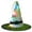 Green, variant on Floleo Witch Hat For Women Halloween Wizard Hat With LED Light Up Party Hats For Adults Halloween Costume Accessories Black of Friday Deals 2024