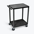 thumbnail image 1 of Luxor Utility Cart - Two Shelves Structural Foam Plastic, 1 of 3