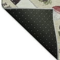 thumbnail image 3 of Addison Rugs Mayfield Washable Kitchen Grapes / Wine Ivory Rectangle Rug, 10' x 14', 3 of 6